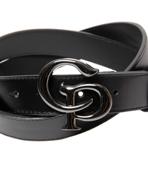 COOTIE PRODUCTIONS（クーティープロダクションズ）の「Symbol Buckle Leather Belt（ベルト・メンズ・シルバー/ブラック/ゴールド・MEDIUM/LARGE/SMALL）」の5枚目の写真