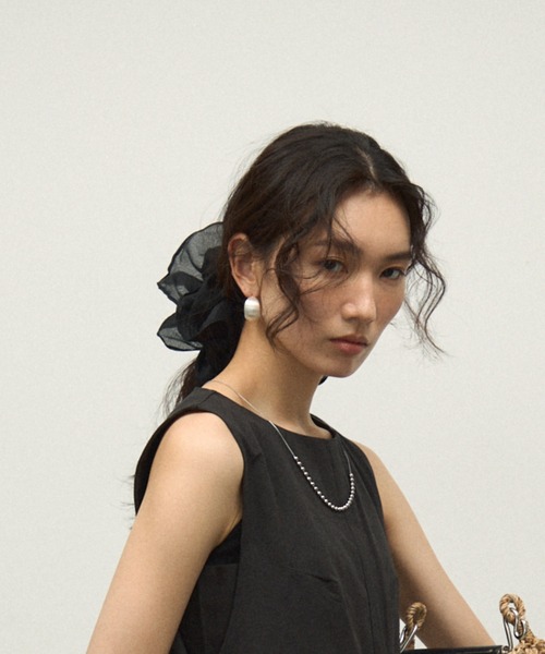 Organdie Big Frilled Scrunchie / オーガンジービッグフリル