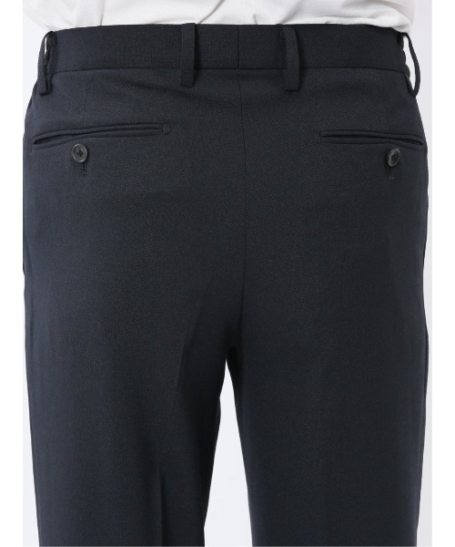 TAKA-Q(タカキュー)の「【軽量 メッシュ ストレッチ ウォッシャブル】タカキュー ノータックパンツ 紺(セットアップ可能)(スーツパンツ・メンズ・ネイビー・MEDIUM/LARGE/X-LARGE/3L/S)」の8枚目の写真