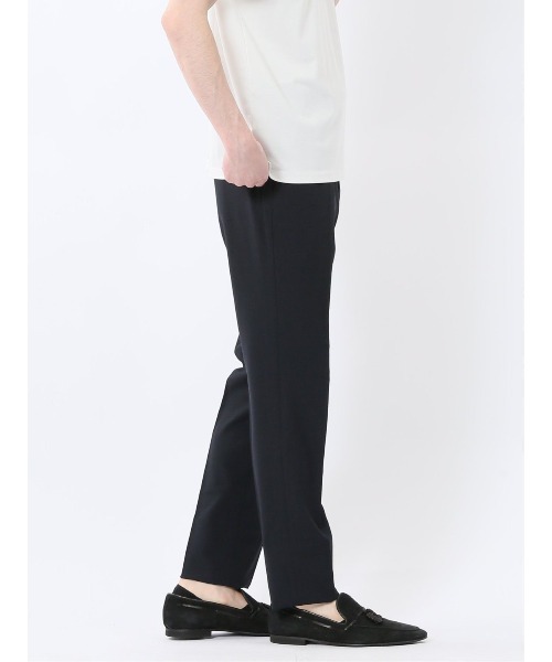 TAKA-Q(タカキュー)の「【軽量 メッシュ ストレッチ ウォッシャブル】タカキュー ノータックパンツ 紺(セットアップ可能)(スーツパンツ・メンズ・ネイビー・MEDIUM/LARGE/X-LARGE/3L/S)」の11枚目の写真