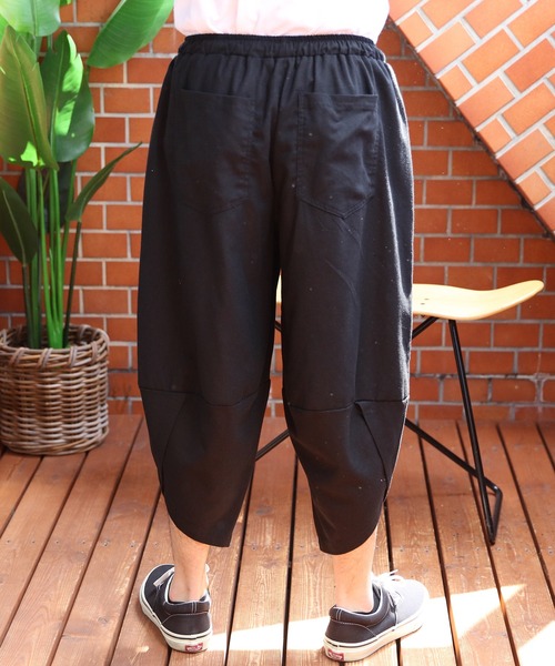 ８(eight)（エイト）の「リネン サルエルパンツ（その他パンツ・メンズ・ベージュ/グレー/カーキ/ブラック/ホワイト/ネイビー・MEDIUM/5XL/4XL/3XL/2XL/X-LARGE/LARGE）」の8枚目の写真