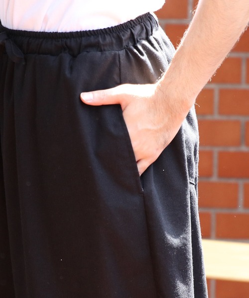 ８(eight)（エイト）の「リネン サルエルパンツ（その他パンツ・メンズ・ベージュ/グレー/カーキ/ブラック/ホワイト/ネイビー・MEDIUM/5XL/4XL/3XL/2XL/X-LARGE/LARGE）」の14枚目の写真