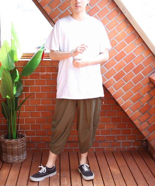 sousouサルエルパンツ　茶色　M SOU・SOU 着衣 モスリン 富士・富士宝永 － イスラム文化圏の
