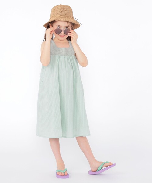 SHIPS(シップス)の「SHIPS KIDS:クラウンパント型 ミニ サングラス(サングラス・キッズ・ライトオリーブ/シルバーグレー/ブラウン系その他・ONE SIZE)」の6枚目の写真