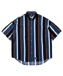 430 | mhs2378- S-S STRIPE BIG SHIRT ストライプシャツ(シャツ/ブラウス)