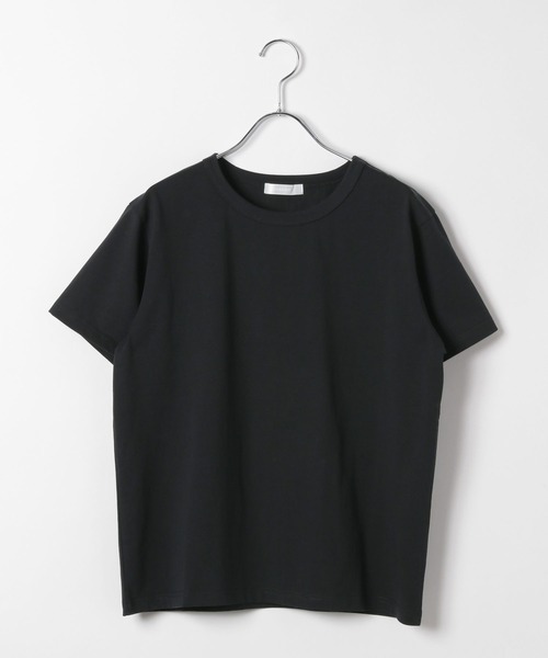 HEREIAM(ヘレイアム)の「【HEREIAM】接触冷感/ミラーロゴコンパクトT(Tシャツ/カットソー・レディース・ホワイト/ブラック・FREE)」の8枚目の写真