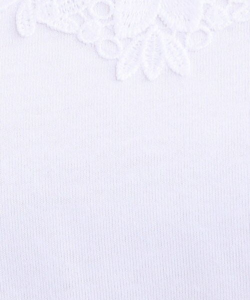 DRESKIP（ドレスキップ）の「【S-LL】レースで魅せる 綿混タンクトップ（タンクトップ・レディース・ブラック/チャコールグレー/ナチュラル/オフホワイト・01/02/03/04）」の12枚目の写真