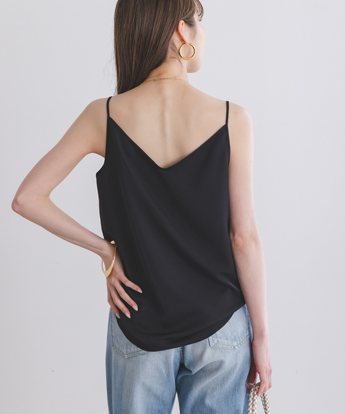 Noble（ノーブル）の「プレーンサテン2WAYキャミ（キャミソール）」 - WEAR