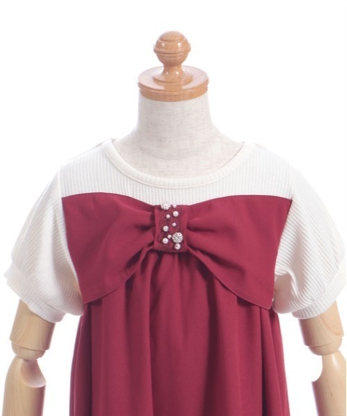 axes femme（アクシーズファム）の「リボンビスチェワンピース（ワンピース・キッズ・ブラック/レッド・MEDIUM/LARGE/X-LARGE）」の16枚目の写真