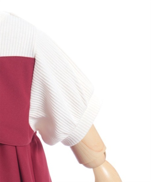 axes femme（アクシーズファム）の「リボンビスチェワンピース（ワンピース・キッズ・ブラック/レッド・MEDIUM/LARGE/X-LARGE）」の12枚目の写真