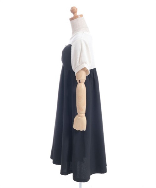 axes femme（アクシーズファム）の「リボンビスチェワンピース（ワンピース・キッズ・ブラック/レッド・MEDIUM/LARGE/X-LARGE）」の10枚目の写真