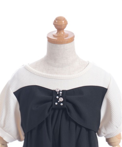 axes femme（アクシーズファム）の「リボンビスチェワンピース（ワンピース・キッズ・ブラック/レッド・MEDIUM/LARGE/X-LARGE）」の8枚目の写真