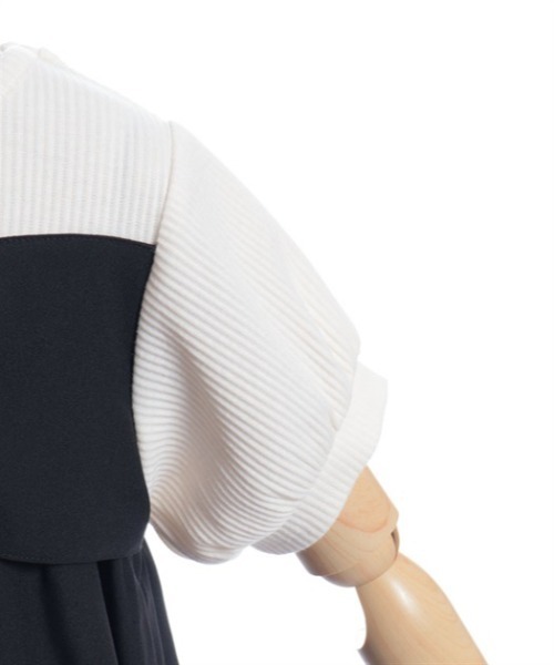 axes femme（アクシーズファム）の「リボンビスチェワンピース（ワンピース・キッズ・ブラック/レッド・MEDIUM/LARGE/X-LARGE）」の4枚目の写真