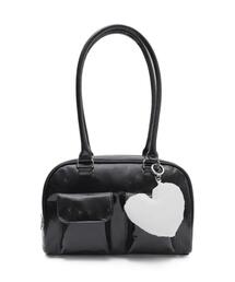 WEGO | WEGO/チャーム付きボストン痛バッグ(トートバッグ)