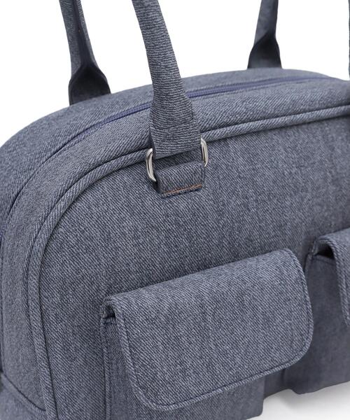 WEGO（ウィゴー）の「WEGO/チャーム付きボストン痛バッグ（トートバッグ・レディース・レッド/ライトインディゴブルー/ブラック/オフホワイト・FREE）」の15枚目の写真