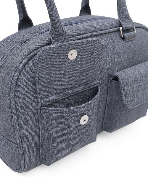 WEGO（ウィゴー）の「WEGO/チャーム付きボストン痛バッグ（トートバッグ・レディース・レッド/ライトインディゴブルー/ブラック/オフホワイト・FREE）」の17枚目の写真