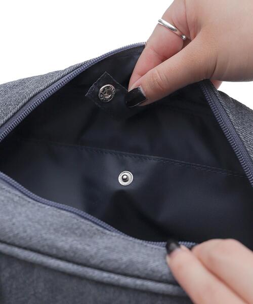 WEGO（ウィゴー）の「WEGO/チャーム付きボストン痛バッグ（トートバッグ・レディース・レッド/ライトインディゴブルー/ブラック/オフホワイト・FREE）」の20枚目の写真