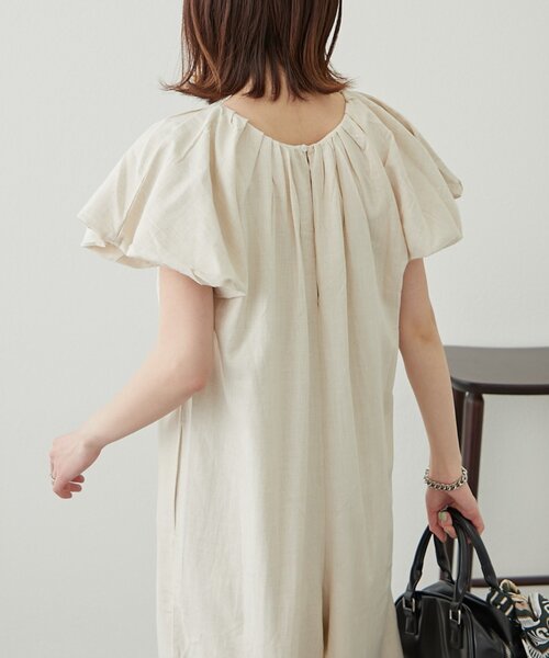 WILLOW（ウィロー）の「【willow】バルーンスリーブオールインワン（サロペット/オーバーオール・レディース・アイボリー/グレー・SMALL/MEDIUM）」の11枚目の写真