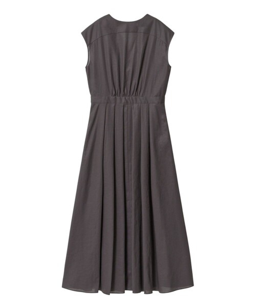 ANAYI（アナイ）の「ビエラコットンカシュクールワンピース（ワンピース・レディース・チャコールグレー/ベージュ・36/38/34）」の9枚目の写真