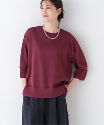 「human woman」 半袖ニット MEDIUM ブラウン レディース human woman 「human woman」 半袖ニット MEDIUM ブラウン
