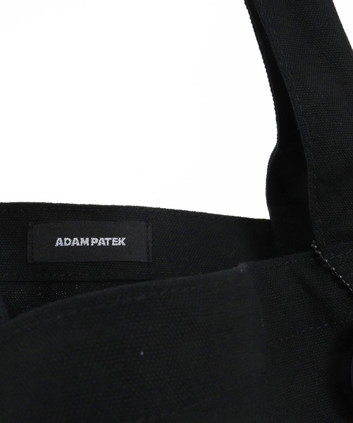 ADAM PATEK(アダムパテック)の「【ADAMPATEK】basic logo daily tote/ベーシックロゴデイリートート(AP2519039)(トートバッグ・レディース・ブラック・FREE)」の5枚目の写真