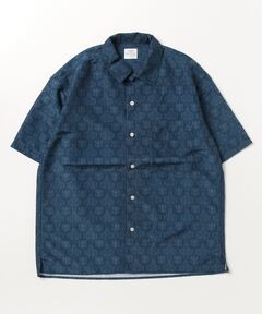 CURRENTAGE カレンテージ レーシーポロシャツ セール】【CURRENTAGE/カレンテージ】Raschel lace polo