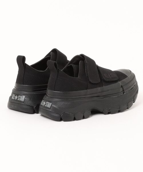 CONVERSE(コンバース)の「【CONVERSE】コンバース ALL STAR TREKWAVE V-2 OX(オールスター トレックウェーブ V-2 OX)(スニーカー・レディース・ブラック×ブラック/ホワイト×ブラック・4/4.5/5/5.5)」の3枚目の写真