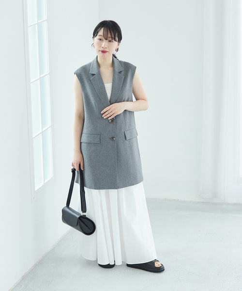 journal standard L'essage（ジャーナルスタンダードレサージュ）の「《追加》ヴィンテージタイプライタースカート（スカート・レディース・ブラック/ホワイト/ブラウン・FREE）」の11枚目の写真