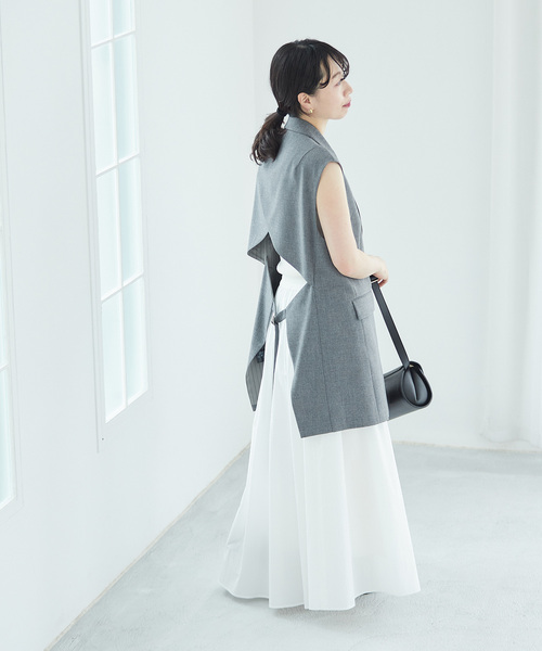 journal standard L'essage（ジャーナルスタンダードレサージュ）の「《追加》ヴィンテージタイプライタースカート（スカート・レディース・ブラック/ホワイト/ブラウン・FREE）」の13枚目の写真