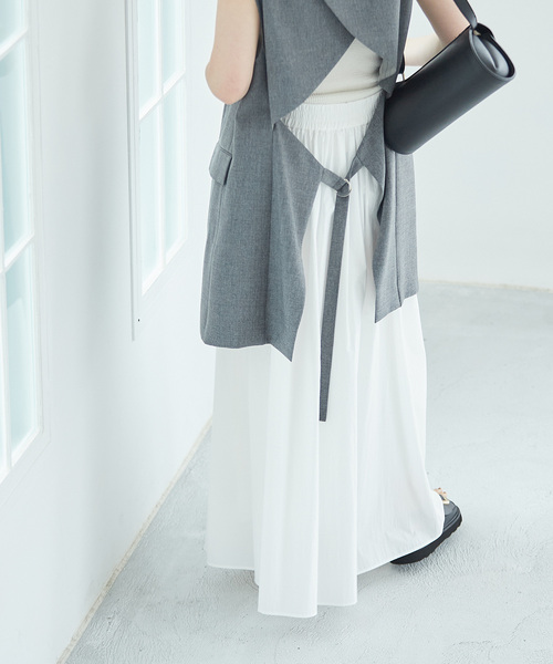 journal standard L'essage（ジャーナルスタンダードレサージュ）の「《追加》ヴィンテージタイプライタースカート（スカート・レディース・ブラック/ホワイト/ブラウン・FREE）」の15枚目の写真