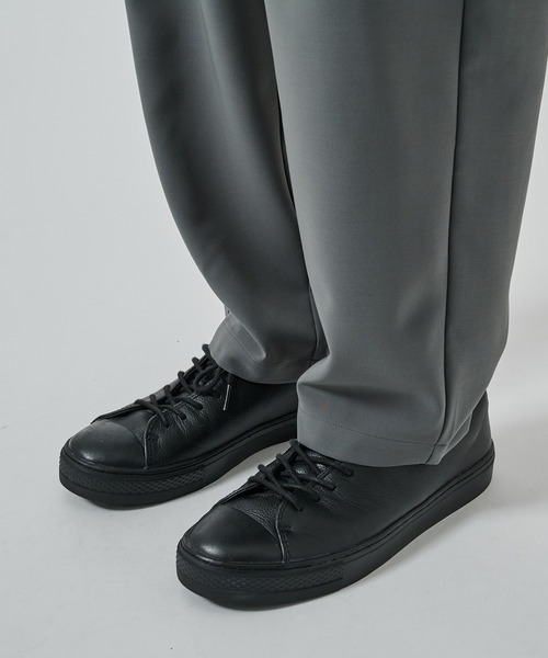ATTACHMENT(アタッチメント)の「【ATTACHMENT/アタッチメント】〈別注〉WASHABLE SUPER EASY WIDE PANTS(スラックス・メンズ・ブラック/ダークグレー・1/2)」の15枚目の写真