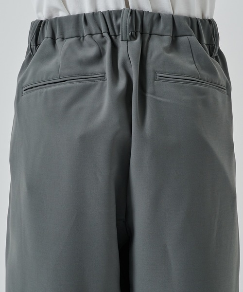 アタッチメント　スラックス ATTACHMENT/アタッチメント】〈別注〉WASHABLE SUPER EASY WIDE