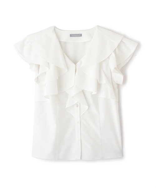 JILLSTUART - JILL STUART＊新品 ミッシェル フリルタックホワイトブラウス Sサイズ ◇2wayフリルブラウス（シャツ/ブラウス）｜JILL by JILL STUART