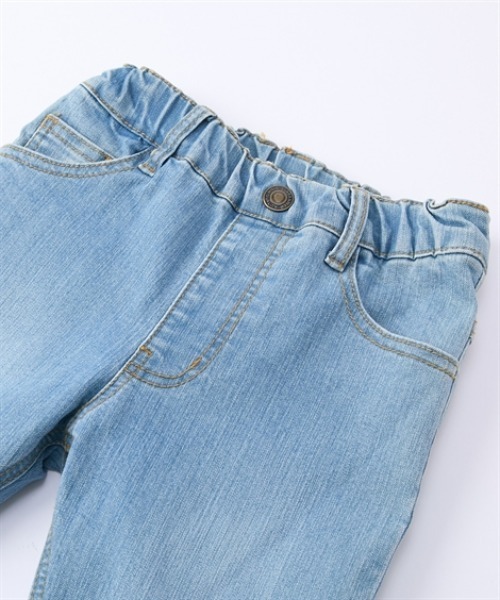 QUNTSTYLE(キュントスタイル)の「ストレッチデニムスキニーパンツ(デニムパンツ・キッズ・ブルー系/ダークネイビー/ブルー・120/130/140/150/160/170/110)」の6枚目の写真