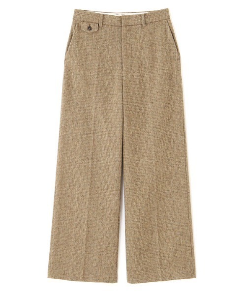 チ*チ様 エトレトウキョウ チェックツィードセンタークリースパンツ（その他パンツ）｜ETRE TOKYO