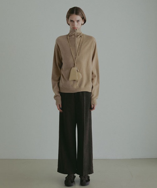 チェックツィードセンタークリースパンツ（その他パンツ）｜ETRE TOKYO