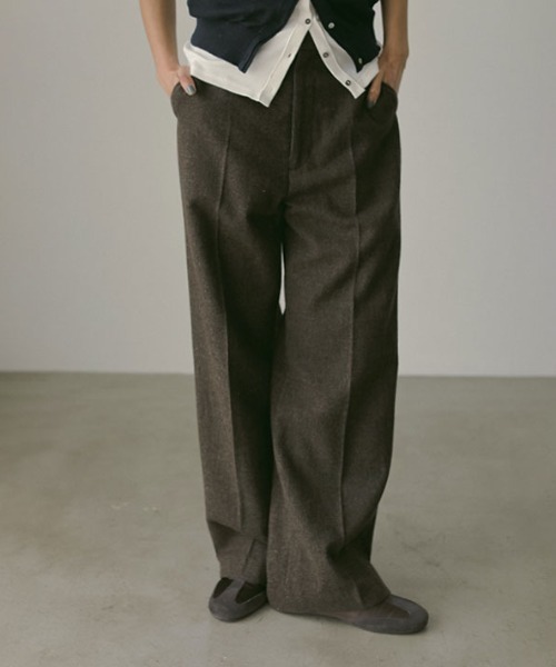 etre tokyoチェックツィードセンタークリースパンツ新品 チェックツィードセンタークリースパンツ（その他パンツ）｜ETRE TOKYO