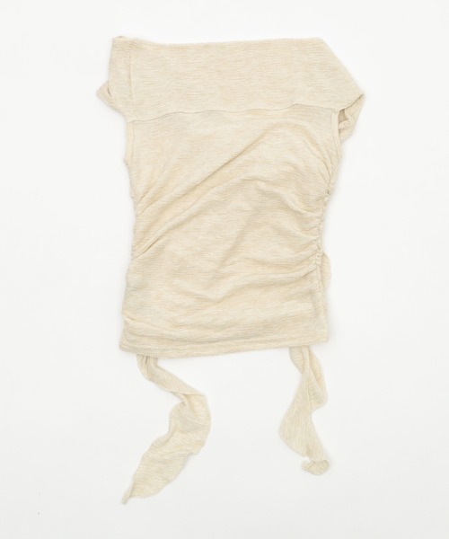 dispark（ディスパーク）の「DISPARK/ローズアシメフリルTOP（Tシャツ/カットソー・レディース・アイボリー・FREE）」の14枚目の写真