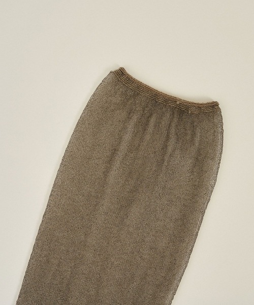 SALON adam et rope'（サロン アダム エ ロペ）の「シアーラメソックス（ソックス/靴下・レディース・ベージュ/その他1・FREE）」の4枚目の写真