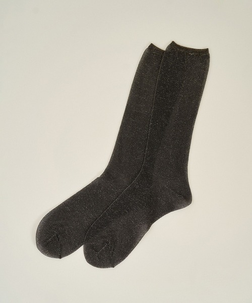 SALON adam et rope'（サロン アダム エ ロペ）の「シアーラメソックス（ソックス/靴下・レディース・ベージュ/その他1・FREE）」の7枚目の写真