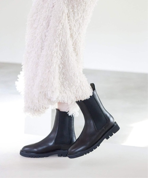 SLOBE IENA(スローブイエナ)の「《追加2》SLOBE IENA サイドゴアブーツ(ブーツ・レディース・ブラック・35/36/37/38)」の18枚目の写真