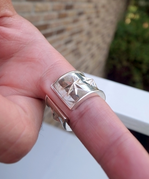 HEAVY リング アクセサリー｜GDC（ジーディーシー）のファッション OCTAGON RING（リング）