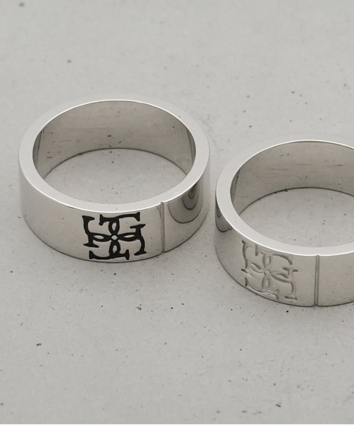 GRAiL(accessories)（グレイル（アクセサリー））の「Cross logo ring【BLACK logo】（リング・メンズ・シルバー・ONE SIZE）」の18枚目の写真