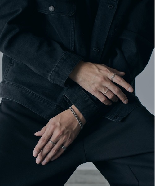 GRAiL(accessories)（グレイル（アクセサリー））の「Cross logo ring【BLACK logo】（リング・メンズ・シルバー・ONE SIZE）」の16枚目の写真