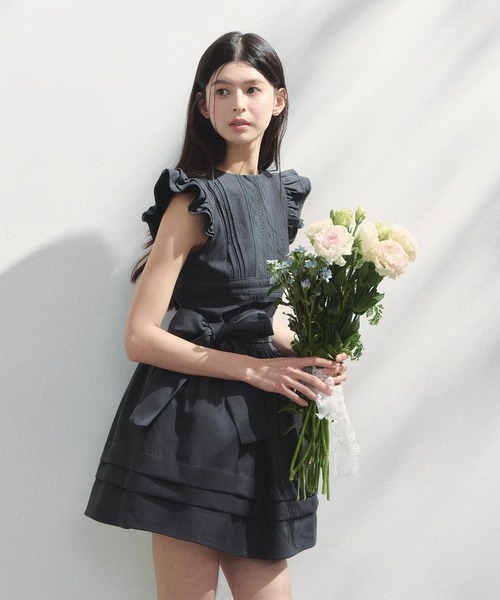 Uhr ティアードワンピース　yellow&black 3-4Y 差し色ティアードワンピース『イエロー』 – ONE PEACE ONLINE