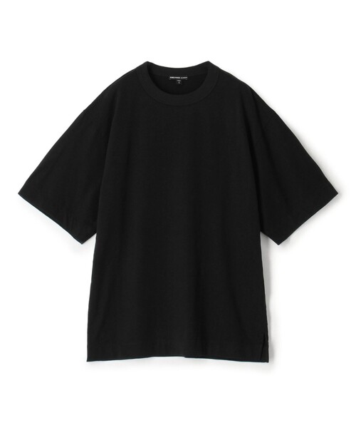 JAMES PERSE(ジェームスパース)の「ヘビーリュクスジャージー オーバーサイズTシャツ WLOJ3208(Tシャツ/カットソー・レディース・ブラック/ベージュ/ホワイト・0/1)」の2枚目の写真