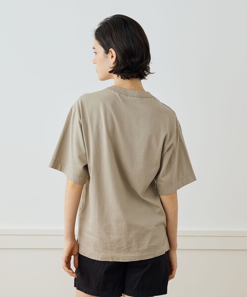 JAMES PERSE(ジェームスパース)の「ヘビーリュクスジャージー オーバーサイズTシャツ WLOJ3208(Tシャツ/カットソー・レディース・ブラック/ベージュ/ホワイト・0/1)」の12枚目の写真