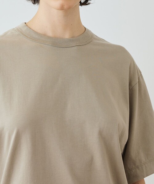 JAMES PERSE(ジェームスパース)の「ヘビーリュクスジャージー オーバーサイズTシャツ WLOJ3208(Tシャツ/カットソー・レディース・ブラック/ベージュ/ホワイト・0/1)」の13枚目の写真