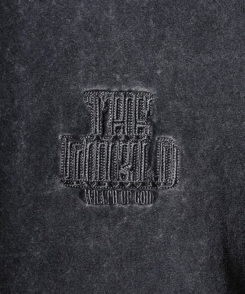 RE730(アールイーセブンサーティー)の「硫化染めマルチロゴTシャツ(Tシャツ/カットソー・メンズ・カーキ/ブラック・M/L)」の6枚目の写真