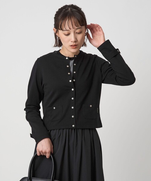セール】＜To b. by agnes b.コラボ＞ドットボタン カーディガン